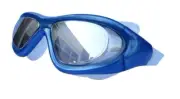 Super Big Frame No Press The Eye Swimming Goggles for Adult (Blue)