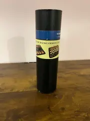 Magnetic Backgammon/Chess Set Rolled Up w/ Tube Included