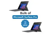 Bulk of 2x Microsoft Surface Pro 7 A1866, 12" 2-in-1 Laptop i7-1065G7 3.9GHz 256GB 16GB | Refurbished (Grade B)