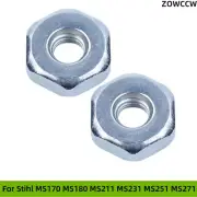 2X M8 Screw Nut For Stihl MS170 MS180 MS211 MS231 MS251 MS271 MS291 MS362 MS382