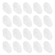 60Pcs Plastic Gears 28 Teeth Plastic Double Gears 28102BA for RC DIY Robot,White