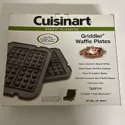 Cuisinart GR-WAFP Griddler Waffle Plates -Griddler Accessory NWT