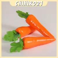 在飛比找蝦皮購物優惠-CHIHIRO21仿真胡蘿蔔,環境保護家居裝飾假水果蔬菜,休