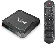 CHROX Android TV Box 13.0, X98K Set Top Box 4GB RAM 32GB ROM Rk3528 CPU Quad Core Support 8K HD 3D, 2.4Ghz/5Ghz Dual WiFi with BT 4.0 USB 2.0 Smart TV Box,2gb+16gb
