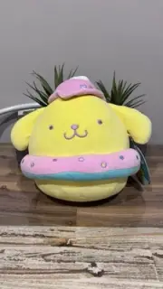 POMPOMPURIN Sanrio Floaty Squishmallow 7.5” BNWT