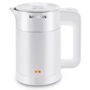 0.6L Small Electric Kettles Stainless Steel, Travel Mini Hot Water Boiler Hea...