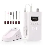 M GEM - Professional Brushless 35k RPM Nail Drill E-File - White