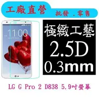 在飛比找Yahoo!奇摩拍賣優惠-現貨 0.3mm 9H硬度 鋼化玻璃  LG G Pro2 