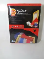 Speedball Opaque Fabric Screen Printing Super Value Kit New Sealed 4519