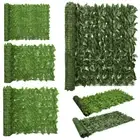 Artificial Hedge Ivy Leaf Garden Fence Roll Privacy Screen Balcony Cover Leaves