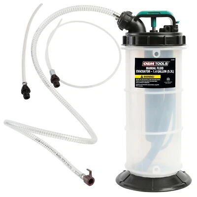 OEMTOOLS 24389 Manual Fluid Extractor, 5.3L Oil Extractor, Automotive Tool fo...
