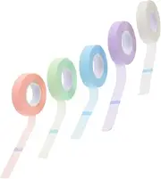 BELLIFFY False Lashes Glue 5pcs Eyelash Tape Strong Adhesion Comfortable for Eye Makeup