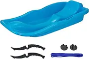 QSTDGVPW Snow Sled Sledge Sandboarding Outdoor Winter Toy Toboggan Sledding Boards Downhill Sled Luge for Kids, Adults, Boys, Girls,