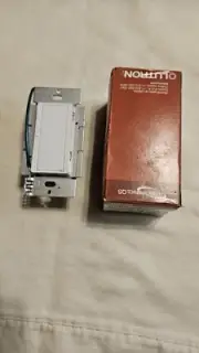 LUTRON HOMEWORKS QS HQRD-8ANS-WH SWITCH