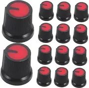 VICASKY Plastic Guitar Knobs for Volume Control 6mm Wh148 Potentiometer Knobs Bass Guitar Parts