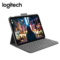 在飛比找Yahoo奇摩購物中心優惠-羅技 Slim Folio 輕薄鍵盤保護套 - iPad 1