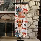 Stitch Gimme Candy” Halloween throw plush blanket