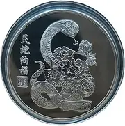 Chinese Coin, New Year Commemorative Coin, Lunar Year Challenge Coin, Collection Souvenir Coin, Collectible Commemoration for Friends