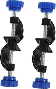 Hohopeti 2pcs Laboratory Rack Clamp Lab Stand Head Clamp Holder Lab Stand Holder Clamp Holder for Laboratory Clip Laboratory Stand Clamps Bar Clamp Laboratory Grip Support