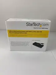 StarTech.com USB 3.0 to HDMI or VGA Adapter Dock - USB 3.0 Mini Docking Station