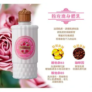 【Arwin雅聞倍優】玫瑰身體乳 250ml (共五款) 芬多精身體乳