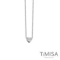 在飛比找momo購物網優惠-【TiMISA】小愛心 純鈦極細鎖骨項鍊(B)