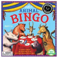 在飛比找博客來優惠-eeBoo 賓果遊戲– Animal Bingo 動物賓果遊