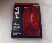 Fila for Men Pro Eyebrow & Mustache Grooming Scissors. Brand New