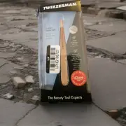 Tweezerman Rose Gold Slant Tweezer Model 1256-RGR. New & Sealed