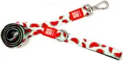 [MAX01569] MAX&MOLLY Classic Neoprene Leash Watermelon XS 3/8 x 4ft,1 Pack