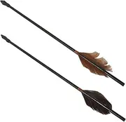 Sosoport 2pcs Pot Arrow Throw Throwing Pot Toss Archery for Shooting Arrows Youth Arrows Funny Arrow Game Arrows Pot Throwing Arrow Arrows Black Rubber