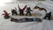 Bandai 2003 Capsule Toys Godzilla HG 10 - Complete set of 6, New In Sealed