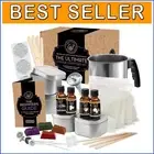 Deluxe Candle Making Kit with Natural Soy Wax & Aromatic Scents for All Ages