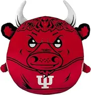 Sleep Squad Indiana Hoosiers Bison 12" Mascot Kiri Cloud Pillow Plushie - Official Collegiate Plush