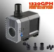 1320 GPH SUBMERSIBLE AQUARIUM POND WATER PUMP FOUNTAIN WATERFALL ADJUSTABLE