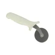 Thunder Group SLTWPC004 4" Stainless Steel Pizza Cutter w/ Plastic Handle