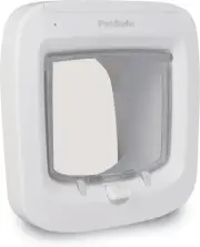 Microchip Activated Cat Flap Exclusive Entry Easy Install 4 Way Manual