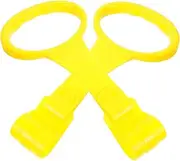ibasenice Baby Walking Exercise Assistant 1 Pair Crib Pull Rings Sturdy Comfortable Easy to Install