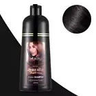 MOKERU 500ML Instant Hair Dye Shampoo Natural Plant Essence Argan Oil 5 Colors