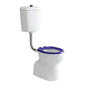 820*350*1180mm Poseidon Calla Gloss White Box Rim Bottom Inlet Disable Toilet