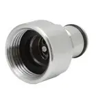 HB0 2X Stainless Steel Lock Keg Coupler Adapter Lock Quick Disconnect New