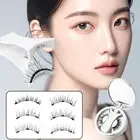 Professional Magnetic Eyelashes - Fake False Lashes Set Kit + Applicator Optio =