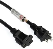 Hosa PWX-4100 14-gauge NEMA 5-15P to NEMA 5-15R Power Extension Cord - 100 foot
