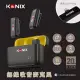 【KONIX】無線麥克風G2 - Lightning for iPhone(手機麥克風/領夾式/一對二無線麥克風/隨身充電盒/安卓蘋果雙規格)