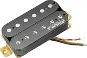 Wilkinson Vintage Classic Alnico 5 Overwound Open Style Bridge Humbucker Pickup for Electric Guitar, Black