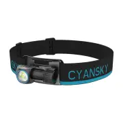 CYANSKY HS3R 1100lm Mini L-Shaped Multifunctional Rechargeable Headlamp with Red Light Lightweight USB-C Rechargeable Fl