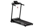 PROFLEX Electric Treadmill with Bluetooth Speakers, Compact Foldable Walking Running Machine Small - Black