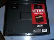 NEW Vaultz Combination Black Security File Box With 2 Combination Locks.