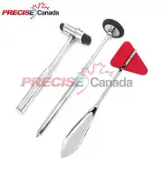 SET OF 3 PCS REFLEX TAYLOR + BABINSKI + BUCK PERCUSSION HAMMER MALLETS