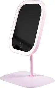 EliteMirror LED Makeup Mirror with Lights, 3 Colour Lighting Modes, Memory Function, Rechargeable, Adjustable Brightness